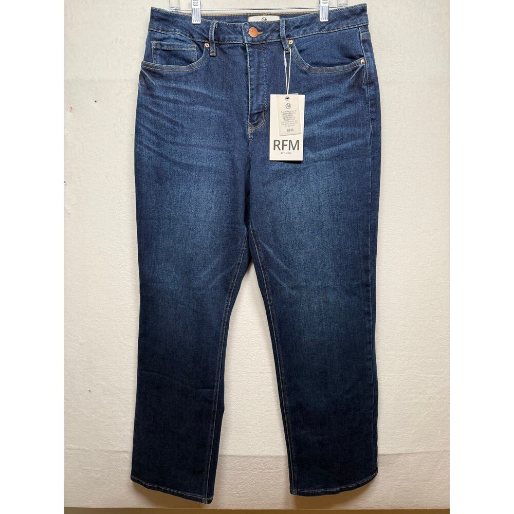 RFM Dylan High Rise Straight Leg Jeans, Size 17/33 - New